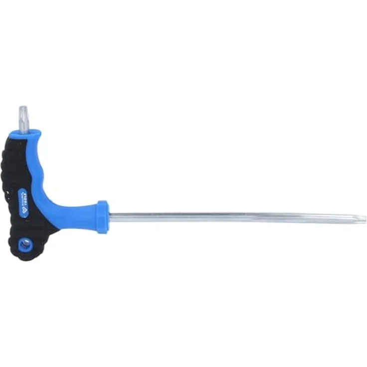 Brilliant Tools BT041016 Winkelschraubendreher T 30, mit ergonomischem 2-Komponentengriff aus Chrom-Vanadium-Stahl, matt verchromt, 15 cm Länge – Bild 1