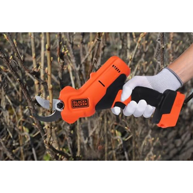 Black + Decker BCPP18B-XJ, Akku-Gartenschere 18 V Li-Ion mit ergonomischem Design und POWERCONNECT™ System – Bild 4
