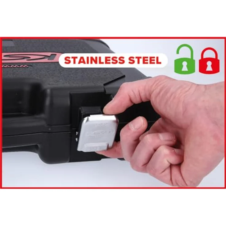 KS Tools 1/2" RIBE® Bit-Stecknuss-Satz, 32-tlg, mit kurzen, langen und extra langen Bit-Einsätzen, Chrom Vanadium im Kunststoffkoffer – Bild 5