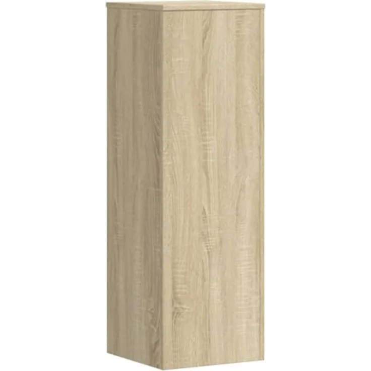 vidaXL Blumenständer Pflanzenständer Sonoma-Eiche 33x33x100 cm Holzwerkstoff (1 St) - Stabiles und langlebiges Material, zeitloses Design – Bild 6