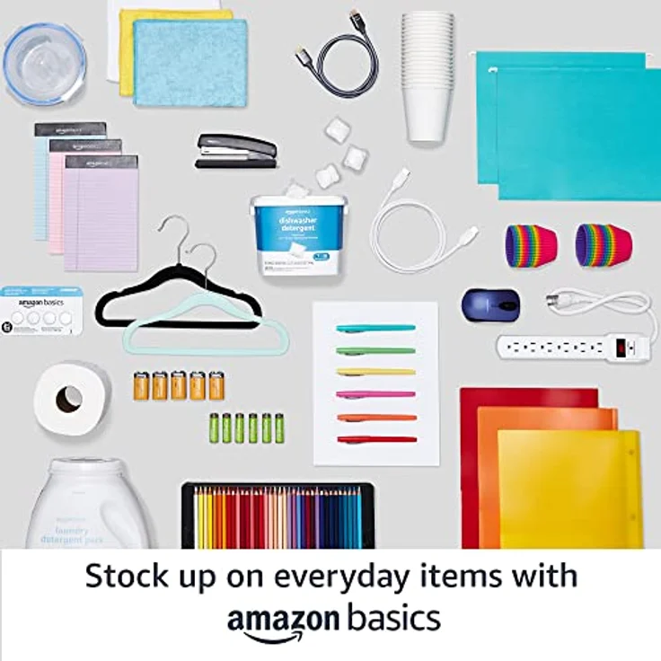 AmazonBasics Lagerregal mit 5 Regalböden, bis zu 160 kg pro Regalboden, Schwarz – Bild 6