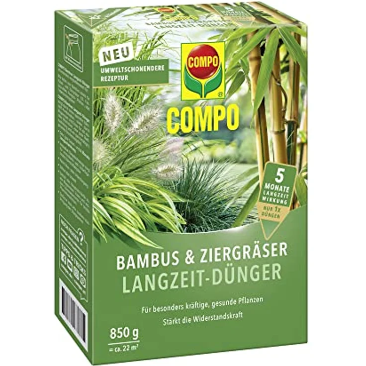 Compo Bambus und Ziergräser Langzeit-Dünger, 850 g – Bild 2