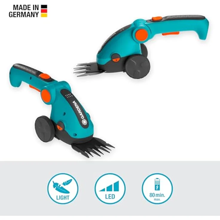 Gardena 09889-20 Set Akku-Grasschere ComfortCut Li – Bild 2
