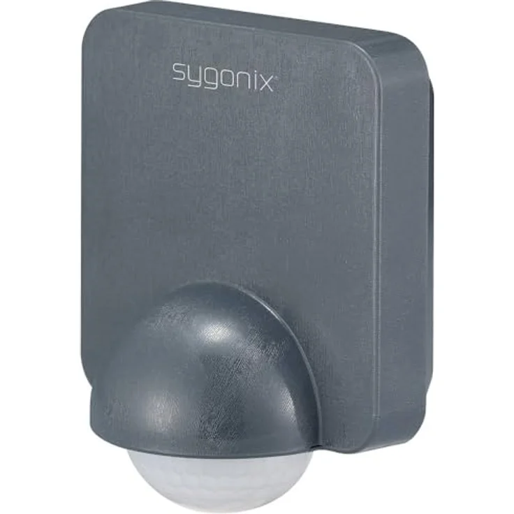 Sygonix SY-5836536 Wand PIR-Bewegungsmelder 360 ° Relais Dark-Grey IP54 – Bild 1