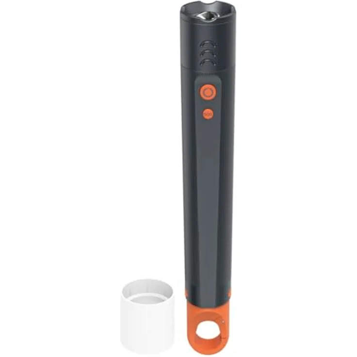 Hama FLX1000 LED-Taschenlampe, stoßfest, Aluminium, 4 Modi + SOS, Zoom, inkl. Batterien – Bild 1