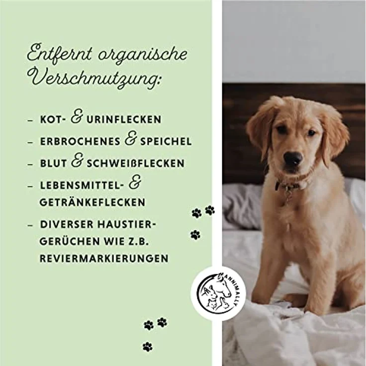 Annimally Enzymreiniger Spray 750ml gegen Katzenurin & Hundeurin XXL Packung - Tier Geruchsentferner gegen Urin Geruch - Enzym Flecken- und Geruchsentferner – Bild 3