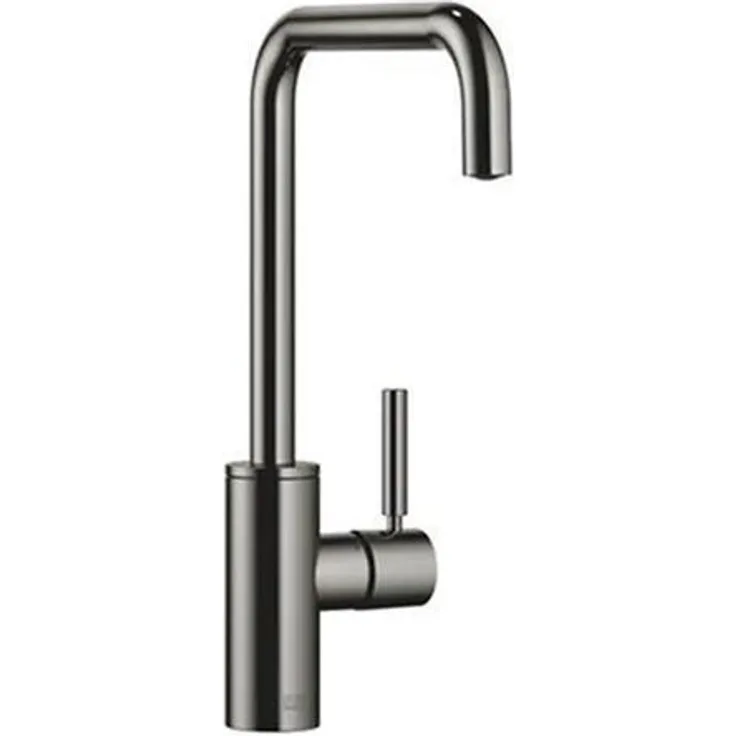 Dornbracht Einhebelmischer META SQUARE, Küchenarmatur mit 360° schwenkbarem Auslauf, Hochdruckbetrieb, bleifrei, verschiedene Oberflächenvariationen