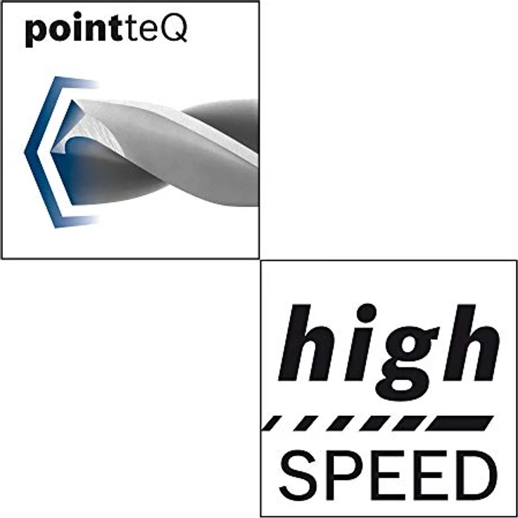 Bosch Accessories HSS-Spiralbohrer PointTeQ 5,50 mm, Metallbohrer mit selbstzentrierender Spitze und erhöhter Bohrrate – Bild 7