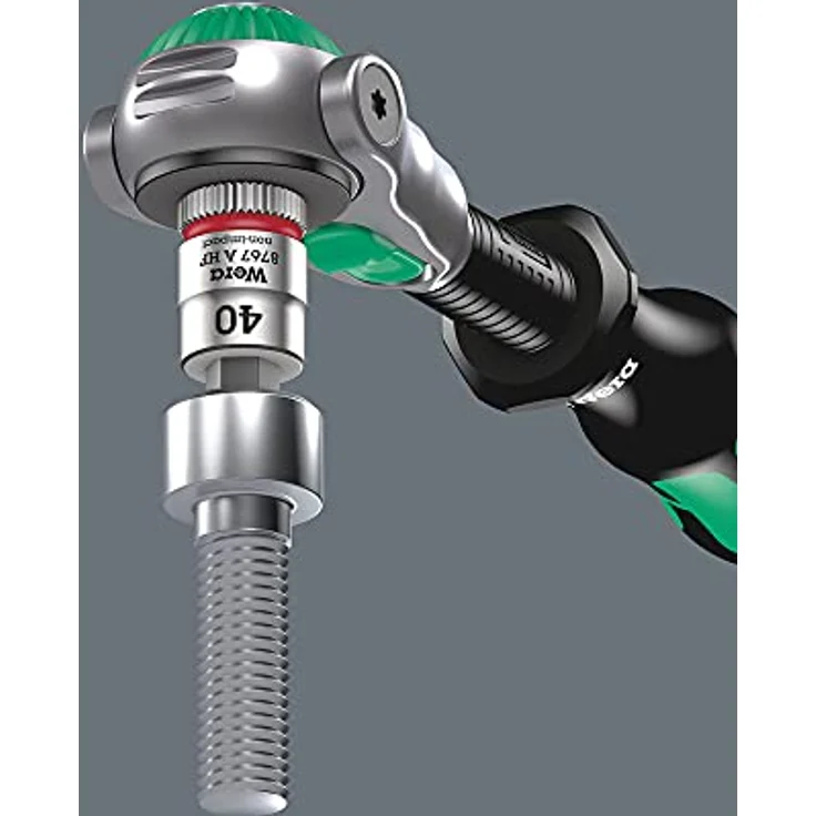 Wera Bit- und Steckschlüsselset, 1/4″ Steckschlüssel-Bit-Einsatz mit Haltefunktion und Take it easy Werkzeugfinder, T 30 05003369001 – Bild 2