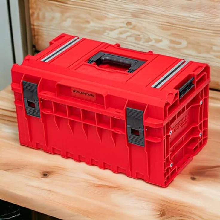 Tool Brothers Toolbrothers RHINO ONE 350 2.0, modularer Werkzeugkoffer RED ULTRA HD, 38L mit IP66 Schutz, inklusive 2 Ablagen und 2 Fächern – Bild 7