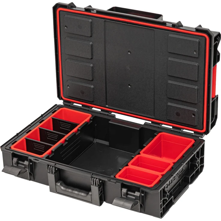 Tool Brothers RHINO XXL, modularer Werkzeugkoffer ECO Basic, IP66 Staub- und Wasserschutz, Tragfähigkeit bis 50 kg, 585 x 385 x 190 mm