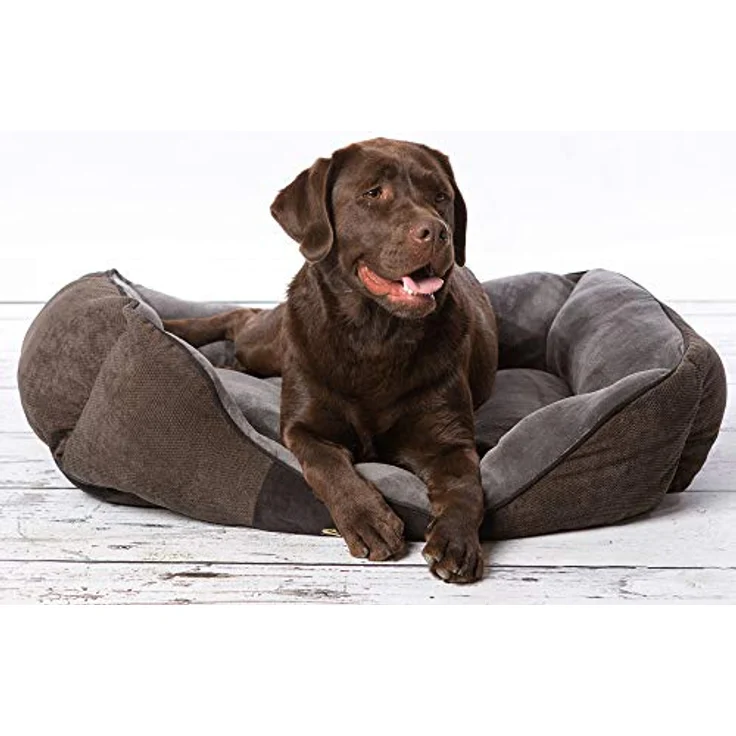 Scruffs Tierbett SCRUFFS® Chester Box Bett - Graphit, gemütliches Hundebett mit stilvollem Design – Bild 5