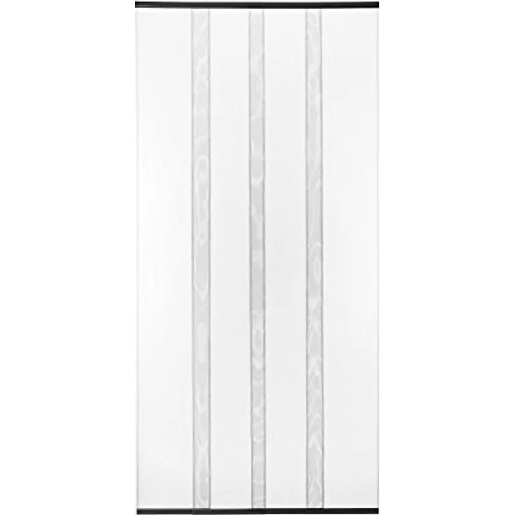 Ventanara® Insektenschutz Fliegengitter Vertikal Lamellen Türvorhang schwarz 100 x 210 cm – Bild 2
