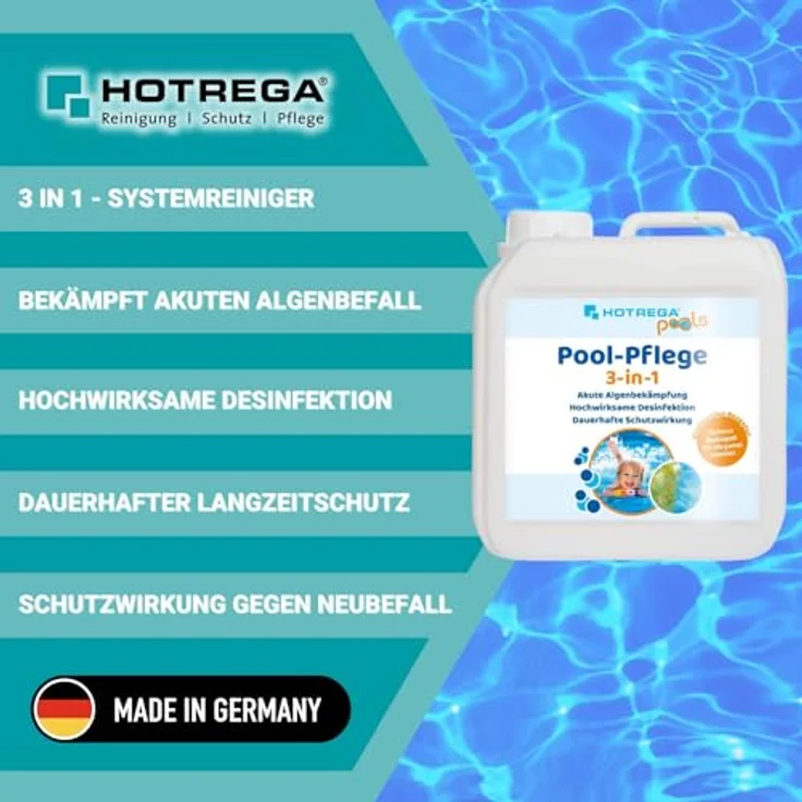 Hotrega Pool-Pflege 3-in-1 2 Liter – Bild 4