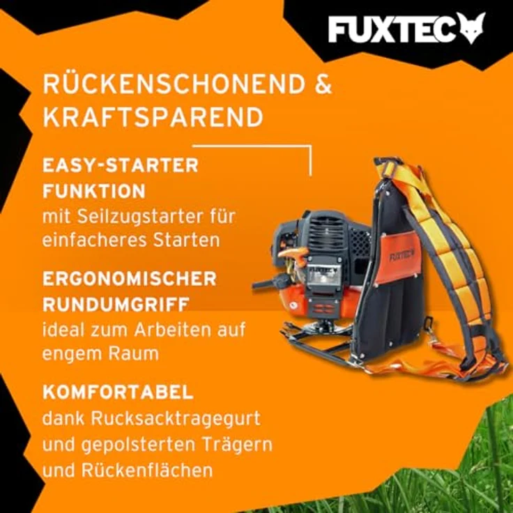 FUXTEC FX-MS152T rückentragbare Benzin Motorsense Multitool 2in1 – Bild 5