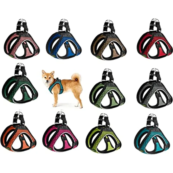 Hunter - Dog Harness Hilo Comfort. S-M, Dark Green - (401673969816) - Preisvergleich