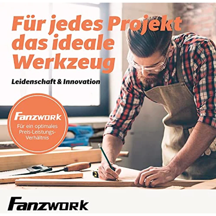 FANZTOOL Betonschleifer Betonfräse 2000W Set mit 180mm Diamantschleiftopf und Absaughaube – Bild 7