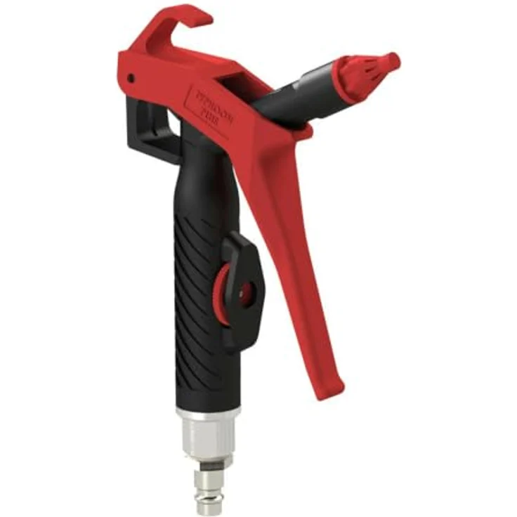 Riegler Hochleistungs-Blaspistole Typhoon Plus, Kunststoff mit stufenlos regelbarem Durchfluss, NW7,2 Steckerkonnection – Bild 1