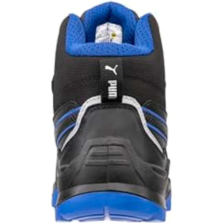 ISM KRYPTON BLUE MID Sicherheitsstiefel, EN ISO 20345:2022 S3, schwarz/blau, Gr. 46, Fiberglaskappe, rutschfeste MAX DUO-PU-Sohle – Bild 6