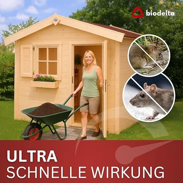 BIOFORMEL Mäuse Ex Spray Plus 1L, Mäuse- und Rattenabwehrmittel mit Geraniol, für Indoor & Outdoor, kraftvoll und langanhaltend, Made in Germany – Bild 5