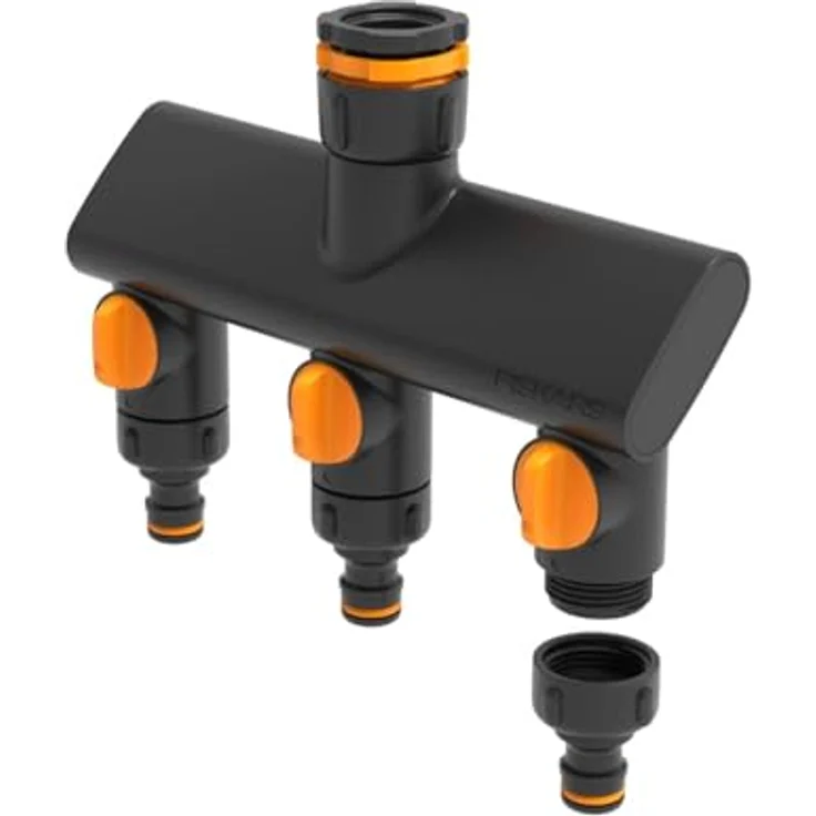 Fiskars 3-Wege-Umschaltventil, Anschluss für Ø 21 mm (G 1/2"), Ø 26,5 mm (G 3/4"), Ø 33,3 mm (G 1"), individuell steuerbare Wasserflüsse – Bild 12