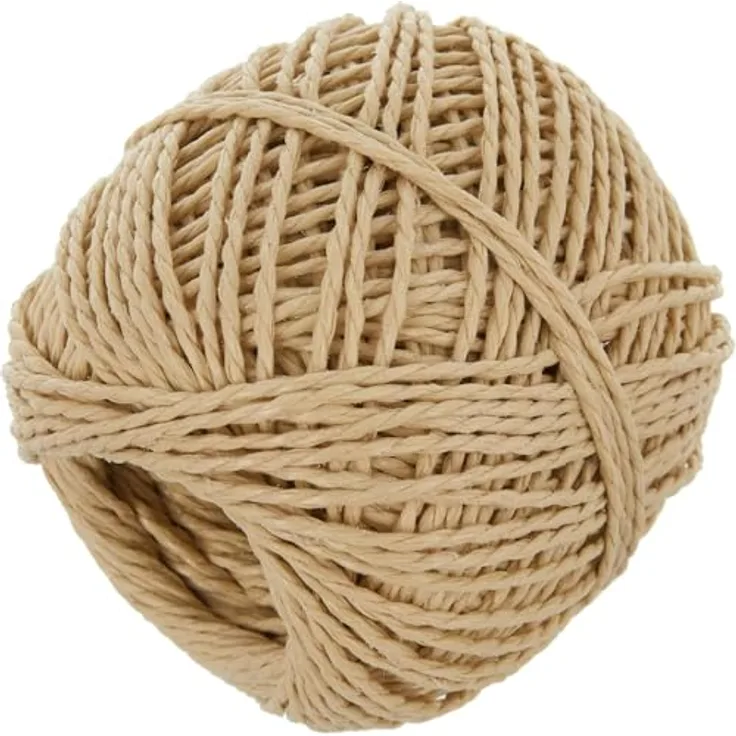 Herlitz 8859605 Bindfaden 100 m, Reißkraft 45 kg, Tragfähigkeit 20 kg, braun