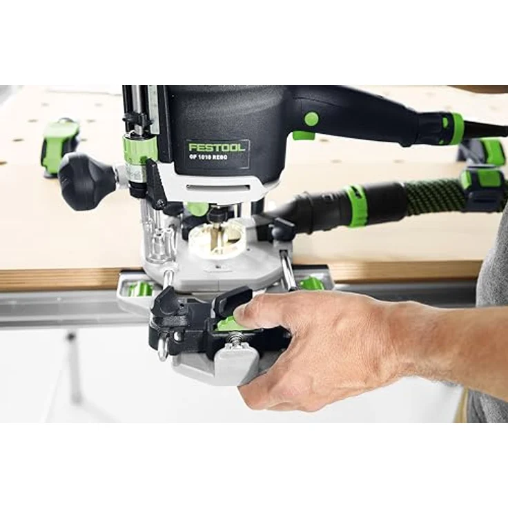 Festool Seitenanschlag SA-OF 1010/MFK, Zubehör für Kantenfräsen mit präziser Feineinstellung und robuster Druckgusskonstruktion, Artikelnummer 578054 – Bild 2