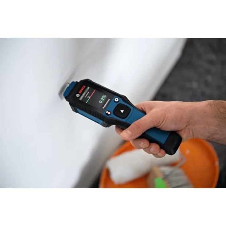 Bosch Professional GMP 2-15 Holzfeuchtemessgerät mit Farb-LCD, Thermo-Hygrometer und IP65 Schutzart – Bild 8