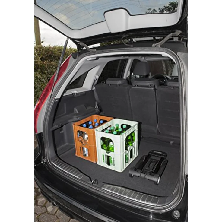 Meister Sackkarre Mini - Klappbar - Bis 45 kg Tragkraft - Höhenverstellbar - Stapelkarre für Getränkekisten - Transportkarre mit höhenverstellbarem Griff - Transporthilfe mit Metallrahmen - 8985730 - Preisvergleich – Bild 5