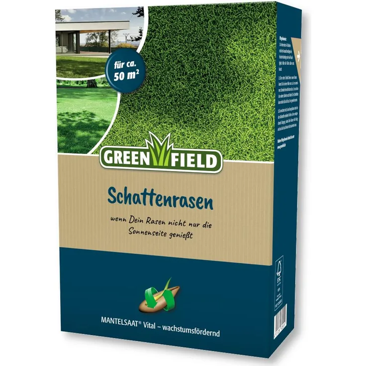Greenfield Schattenrasen MANTELSAAT® Vital, 1 kg