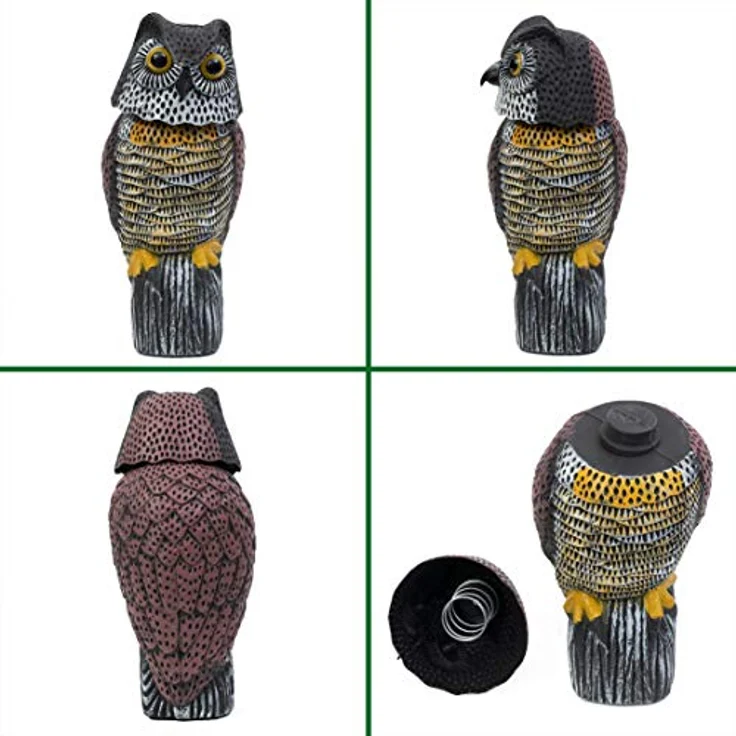 Gardigo Eule, owl Vogelvertreiber Funktionsart Abschreckung 1St. – Bild 8
