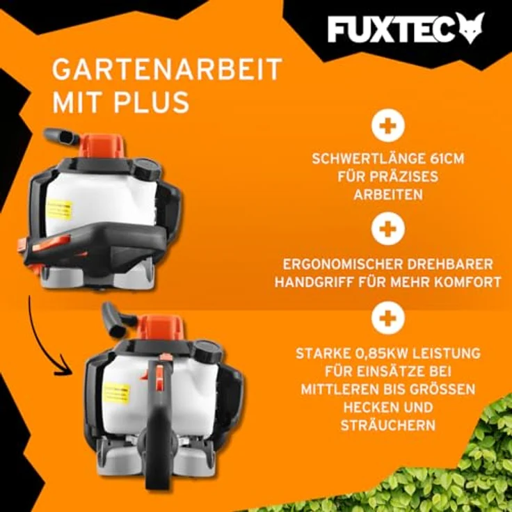 FUXTEC Profi Benzin Heckenschere FX-MHP245 – Bild 5
