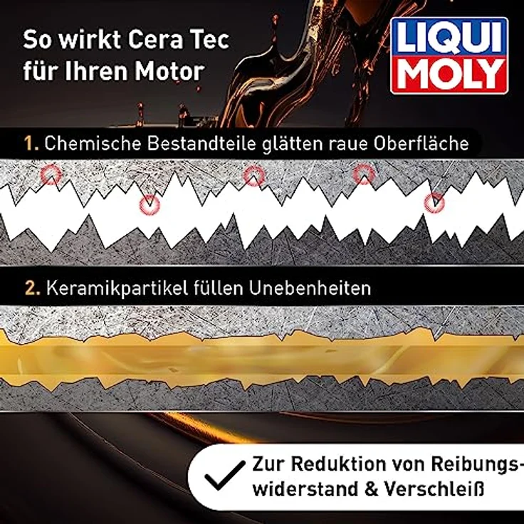 LIQUI MOLY 3721 CeraTec Keramik Verschleißschutz Motoröladditiv Öl Additiv 300ml – Bild 4