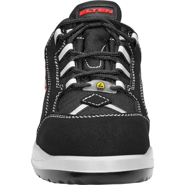 Elten MAJA Low ESD S3, Sicherheitsschuhe für Damen mit metallfreier Durchtritthemmung, hydrophobierter Mikrofaser, schwarz, Größe 40 – Bild 4