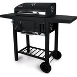 Becker Landgraf, Holzkohlegrill, Landgraf Landgraf BBQ Party Grill ogrodowy węglowy 36 cm x 48 cm (36 cm)