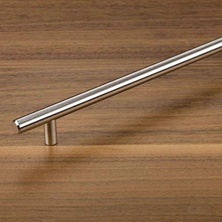 Sotech G6-6 Stangengriff Möbelgriff, Echt Edelstahl gebürstet, 224 mm Länge, Ø 12 mm, inkl. Schrauben – Bild 2
