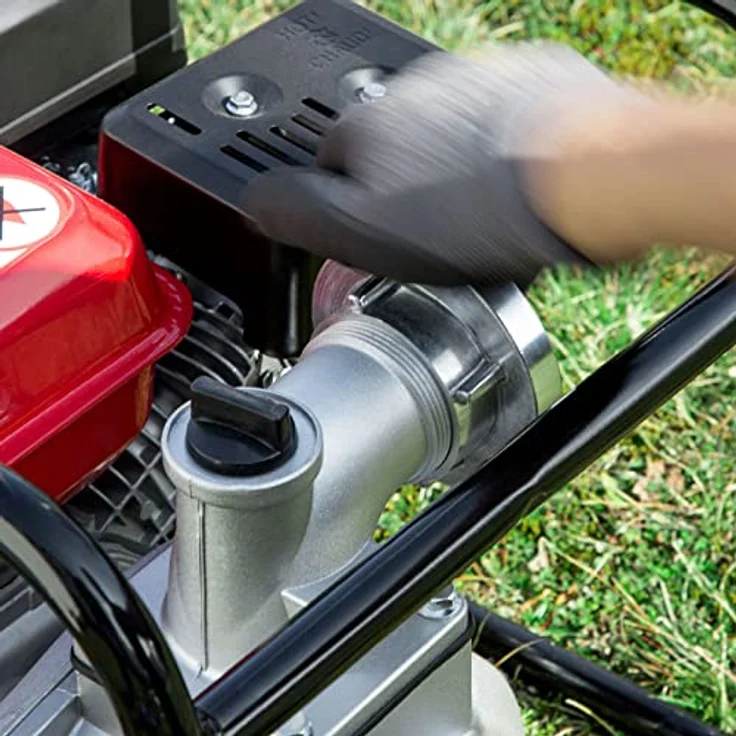 EBERTH Schlauchkupplung 3" Storz B75 Festkupplung aus Aluminium mit Dichtung, Innengewinde 87mm für Schmutzwasserpumpen – Bild 5