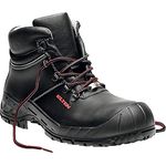 ELTEN Renzo Mid ESD S3 Sicherheitsschuh, rutschfeste SAFETY-GRIP Sohle, strapazierfähiges Rindleder, korrosionsbeständige Stahlzwischensohle