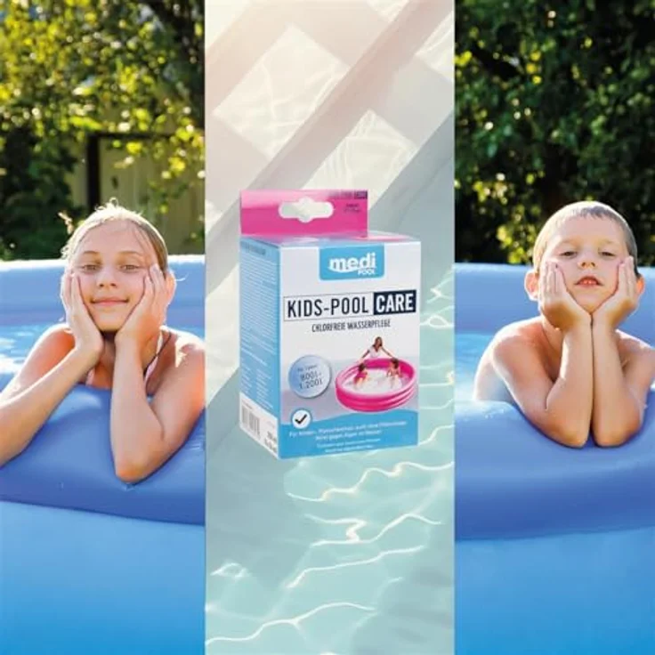 POWERHAUS24 mediPOOL Kids-Pool Care 250 ml, chlorfreie Wasserpflege für Kinderpools, wirkt gegen Algen und Bakterien – Bild 3