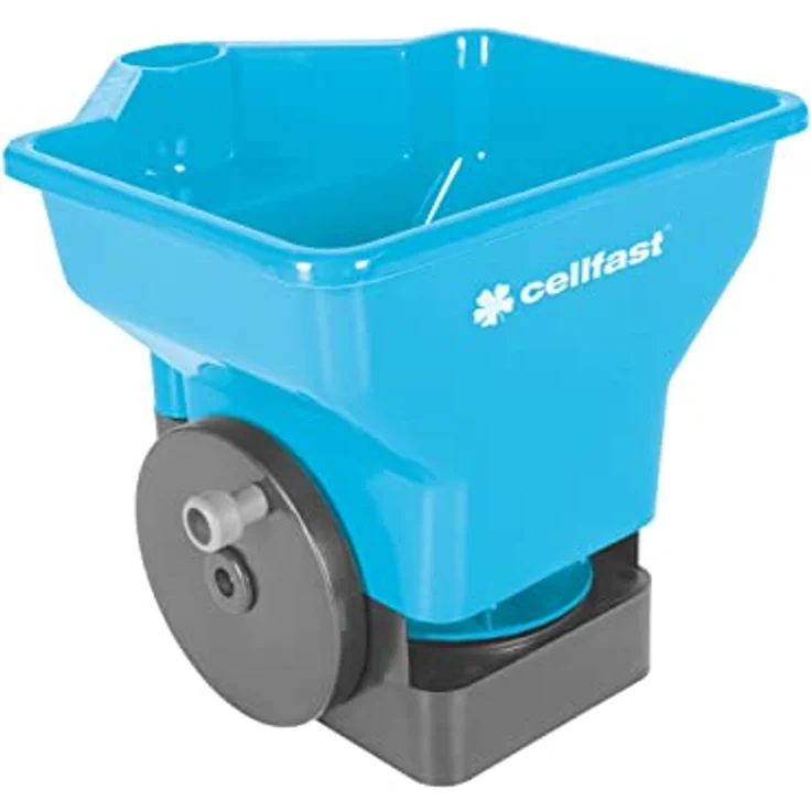 Cellfast Universalstreuer, langlebiger Stahlkopf, hohe Streubreite bis 3,6 m, 3 Liter Fassungsvermögen – Bild 1