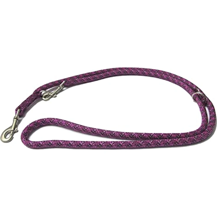 Wolters Hundeleine Everest-Tauprogramm, strapazierfähige Nylon-Leine, 3 Meter, schwarz/graphit – Bild 3