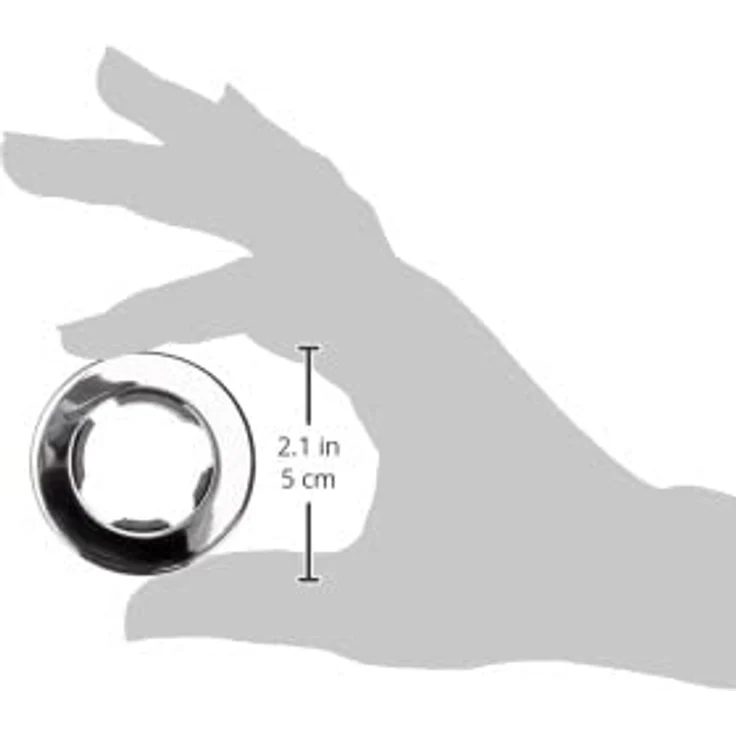 Grohe Grundplatte 48165 für Einloch-Waschtisch-/Bidetbatterien chrom – Bild 5