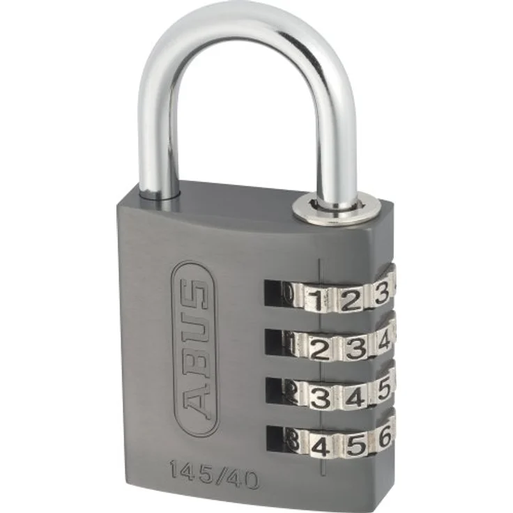 Abus - 145-40 40mm Titanium kombination aus Aluminium Vorhängeschloss 49551 -... – Bild 5