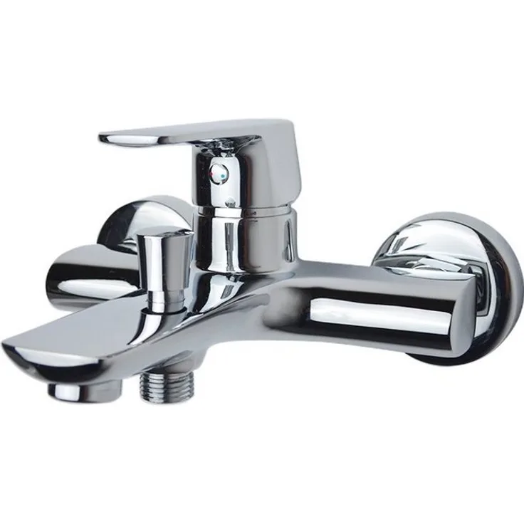 Aloni Duscharmatur ZS80701, Einhebelmischer mit Air-Power Funktion, Chrom design mit Duschschlauchanschluss