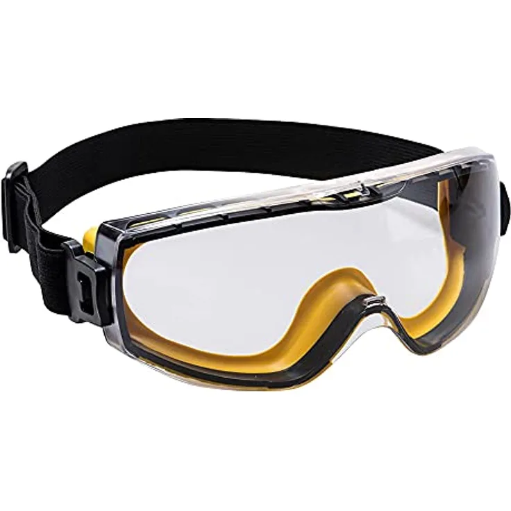 Portwest Impervious PS29CLR Schutzbrille, Farbe: Transparent, Größe: