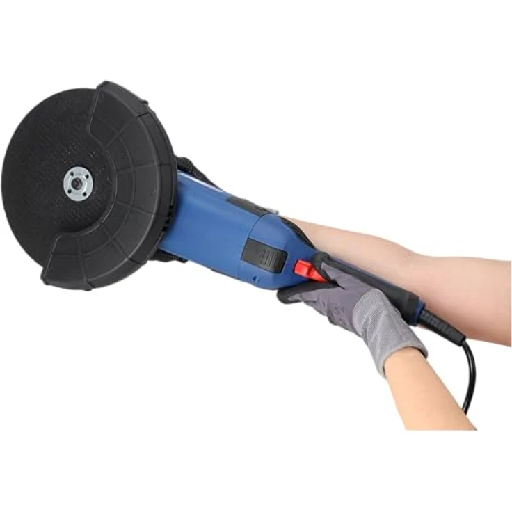 Dedra Winkelschleifer DED7937, 2100W mit 230mm Scheibe, Sanftanlaufsystem, 6500 RPM, Softgrip, 5,1kg, M14 Gewinde, verstellbarer Griff – Bild 5