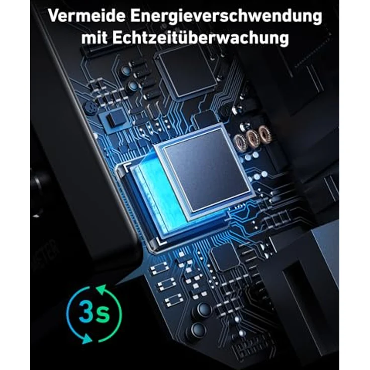 Anker SOLIX Smartmeter Energiekosten-Messgerät, Bluetooth®-Schnittstelle zur Echtzeit-Stromverbrauchsüberwachung, langlebig und strapazierfähig – Bild 2