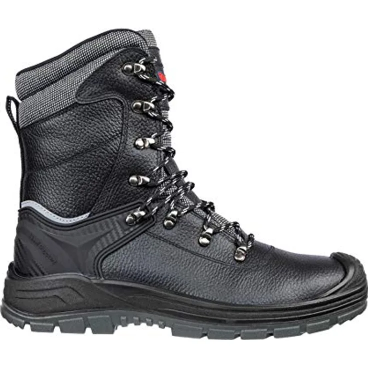 Footguard NORDIC HIGH S3L FO CI SR, Sicherheitsstiefel nach EN ISO 20345:2022, Schuhgröße 44, Schwarz