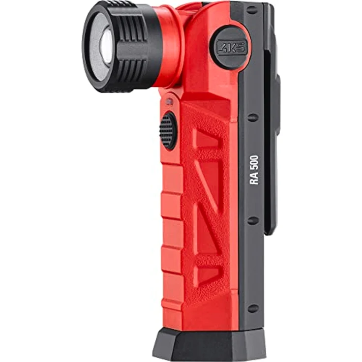 4K5 Tools Handlampe RA 500 (LED-Lampe, Leuchtkraft 500 Lumen, mit Magnet, schwenkbarer Leuchtkopf, vier Leuchtstufen, Arbeitslampe aufladbar über USB-C) – Bild 2