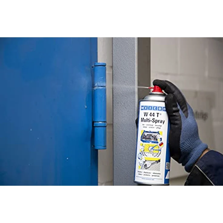 WEICON W 44 T Multi-Spray 200 ml | Multifunktionsöl | 1 Spray, 5 Funktionen | Kriechöl, Rostlöser, Korrosionsschutz, Schmiermittel, Pflegespray, Farblos – Bild 3